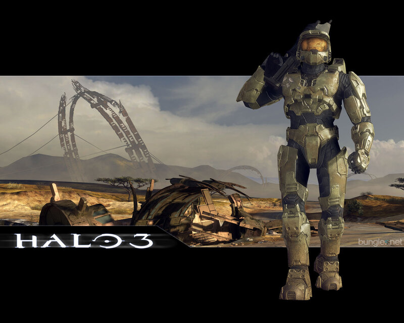 Halo 3 soldier in desert