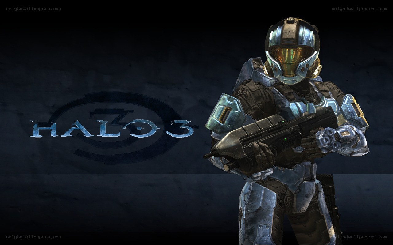 Halo 3 soldier with weapon