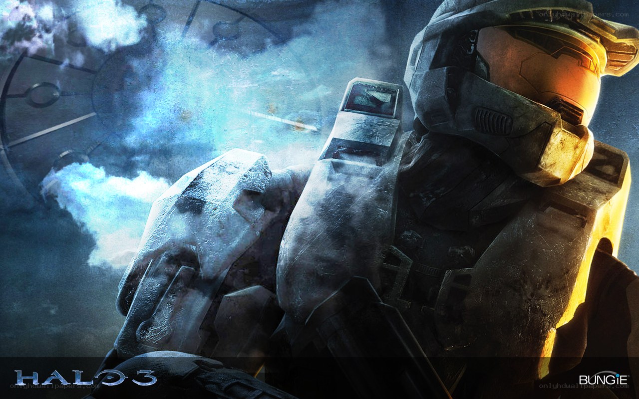 Halo 3 Spartan in combat