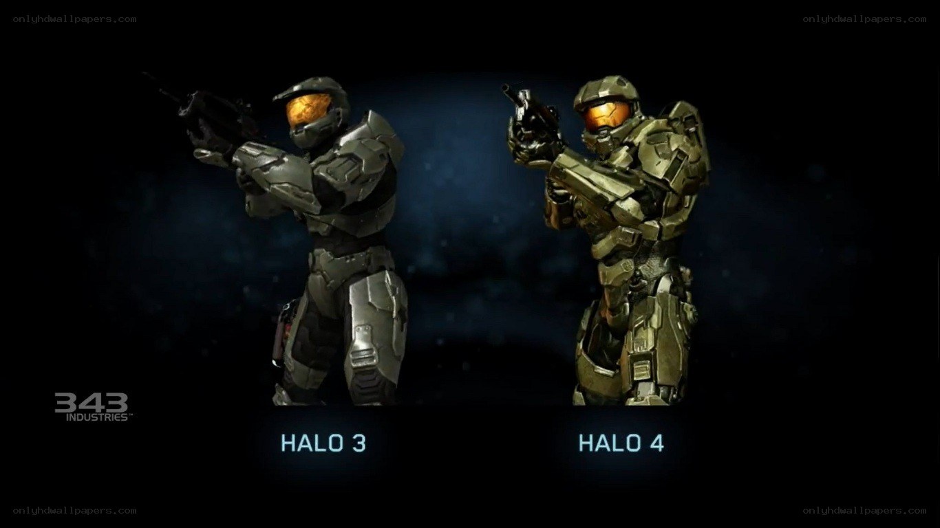 Halo 3 vs Halo 4 armor comparison