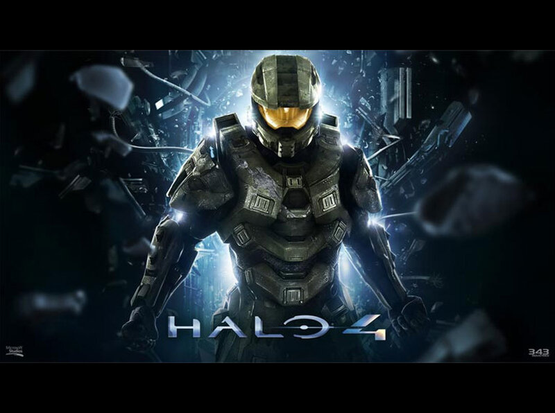 Halo 4 game cover art
