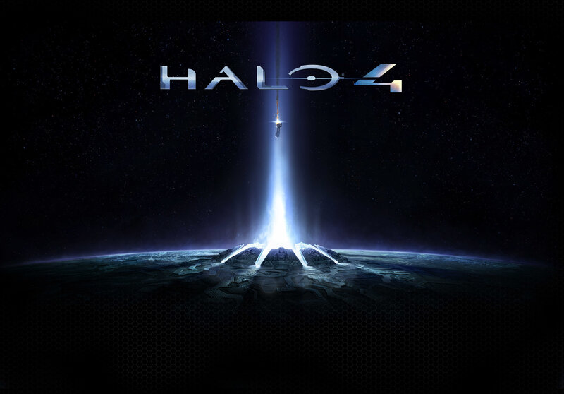 Halo 4 game title art