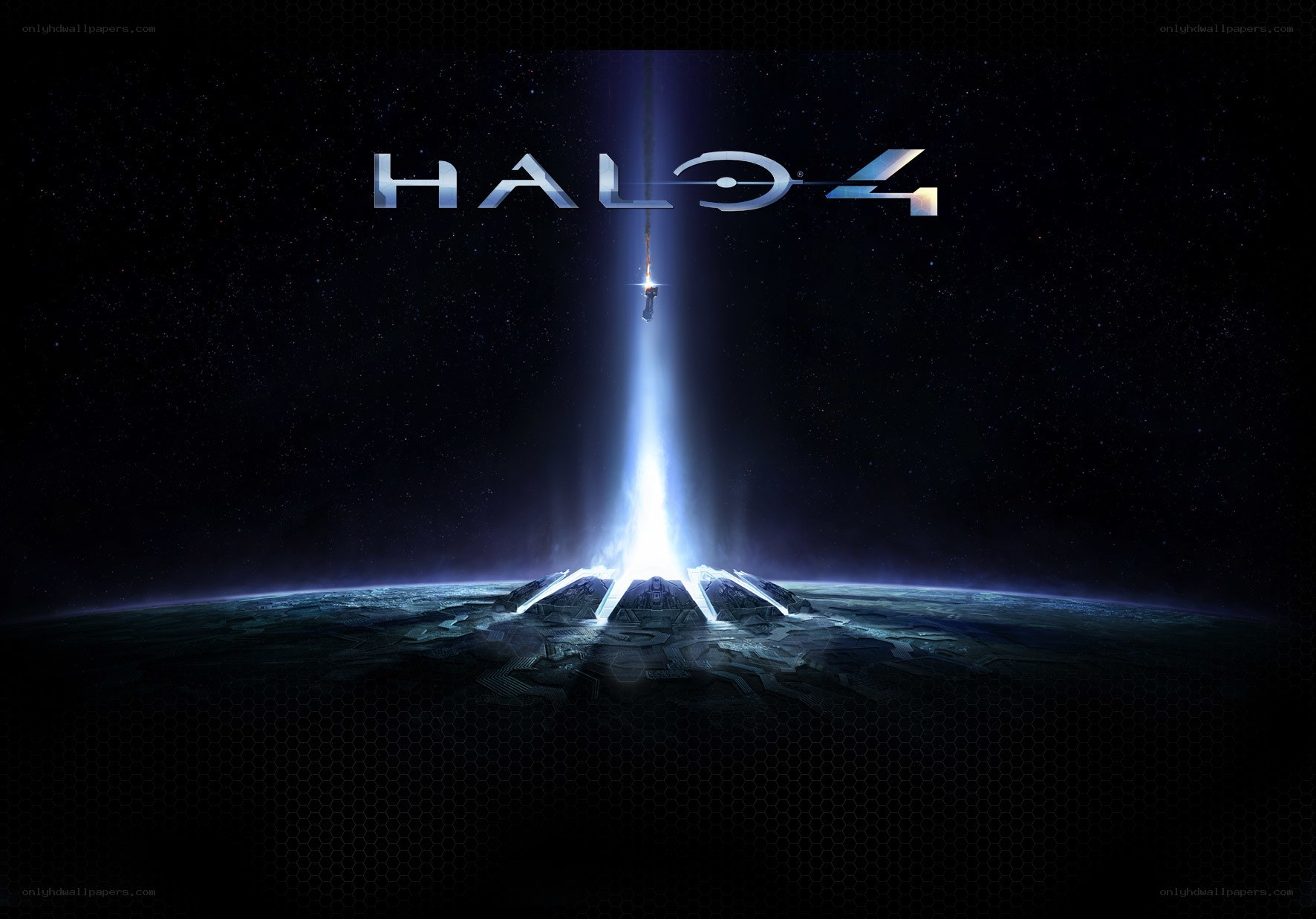 Halo 4 game title art