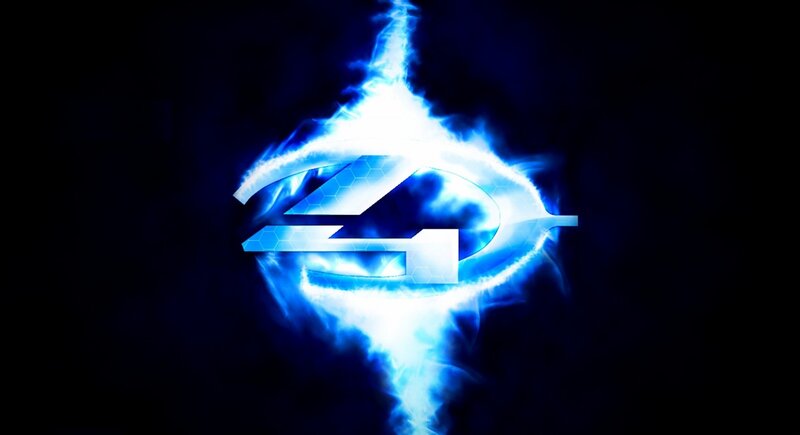 Halo 4 Logo — Blue