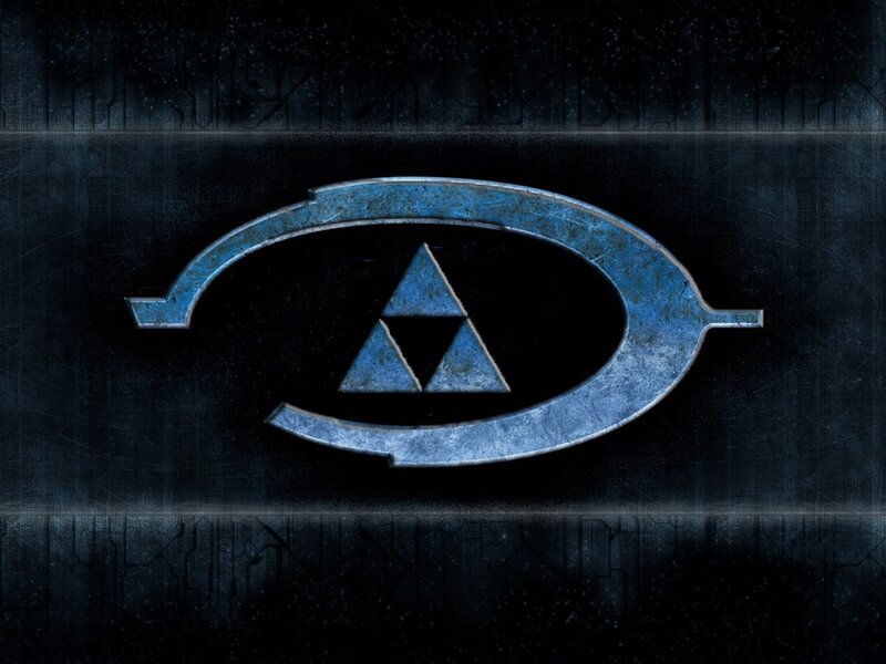 Halo and Triforce logo