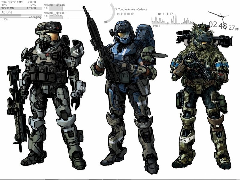Halo armor concept art