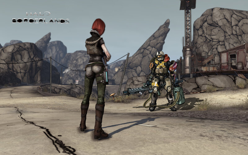 Halo: Borderlands scene