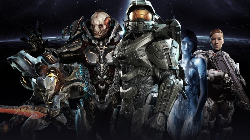 Halo Characters in Armor