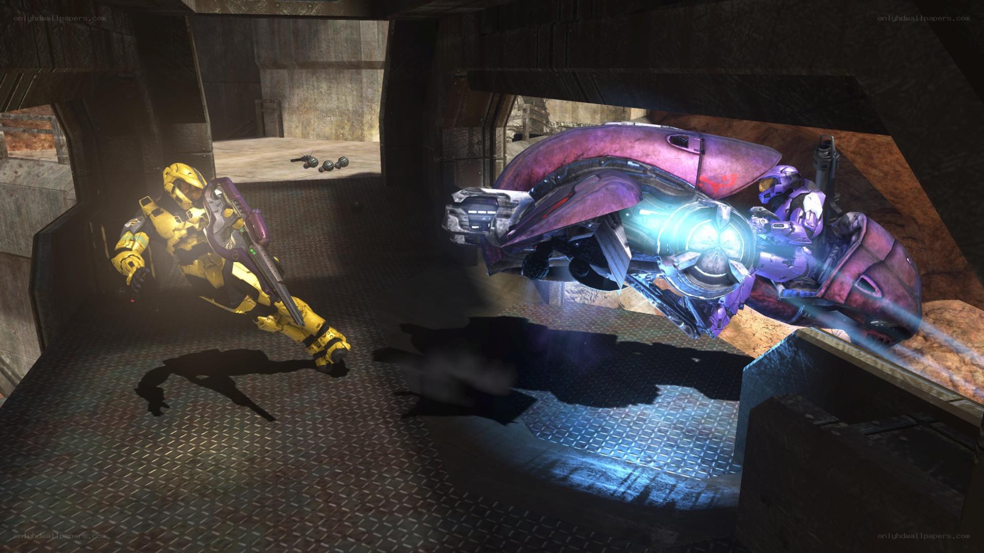 Halo combat scene