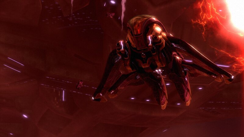 Halo: Covenant fighter in combat