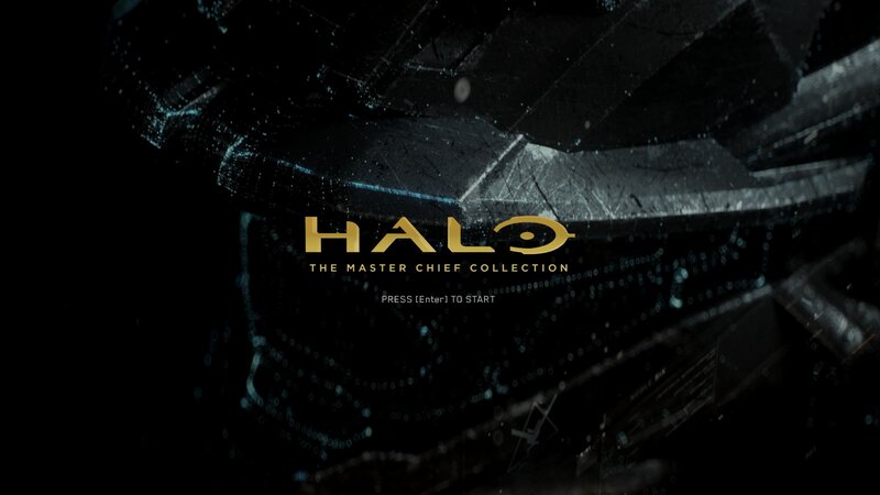 Halo Game Title Screen