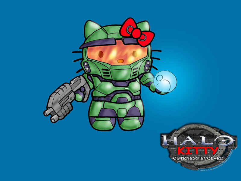 Halo Kitty Evolved