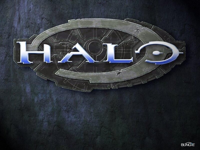 Halo logo on dark background