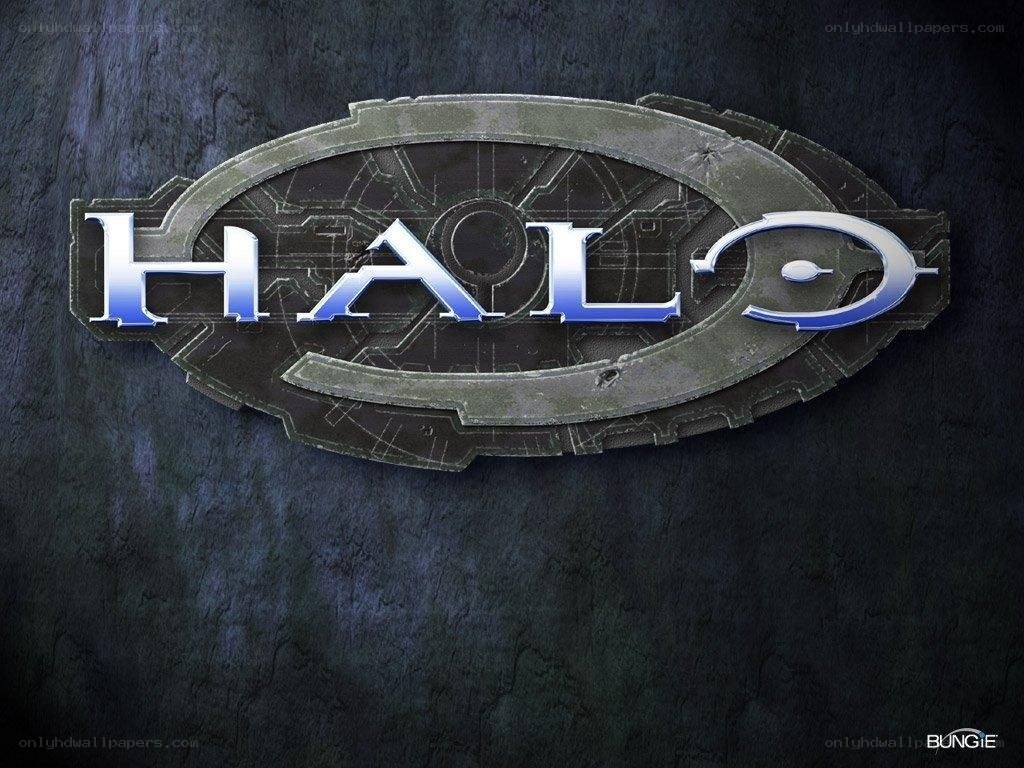 Halo logo on dark background