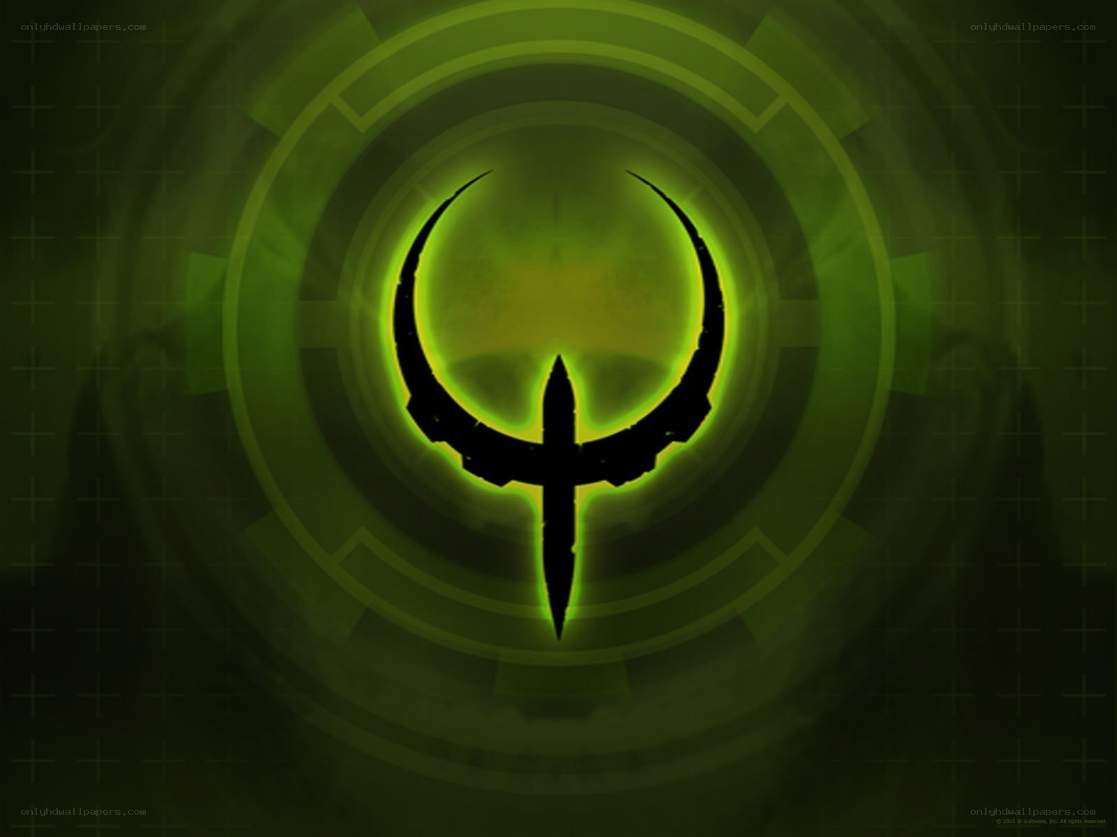 Halo logo on green background