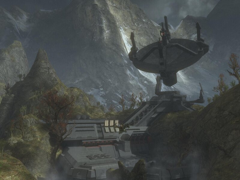 Halo: ODST base in mountains