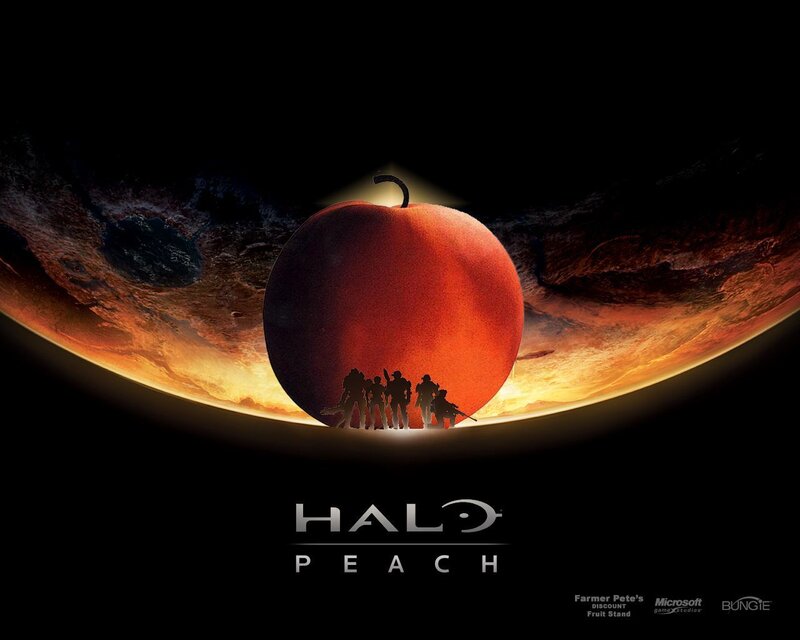 Halo Peach promotional art