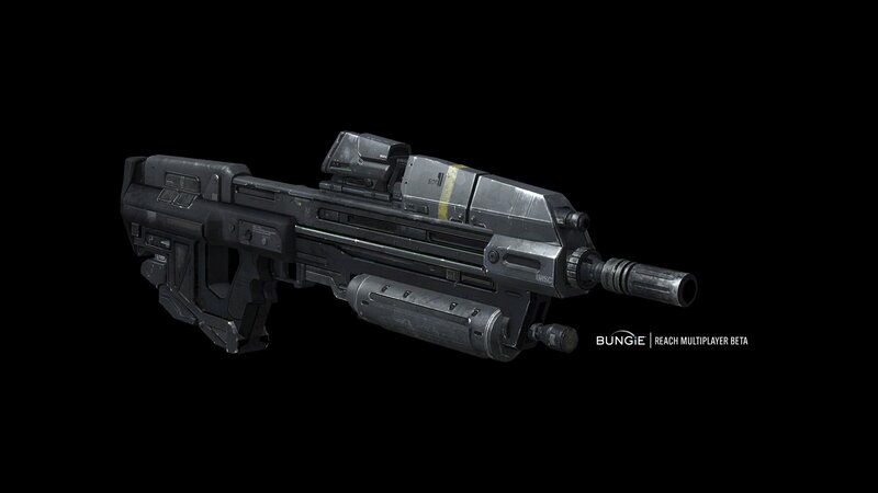 Halo Reach assault rifle