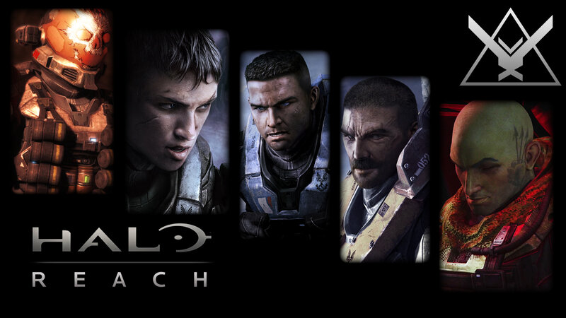 Halo Reach character lineup