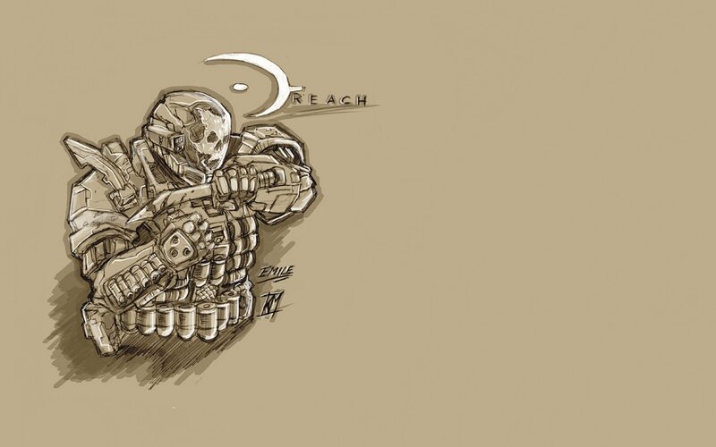 Halo Reach concept art