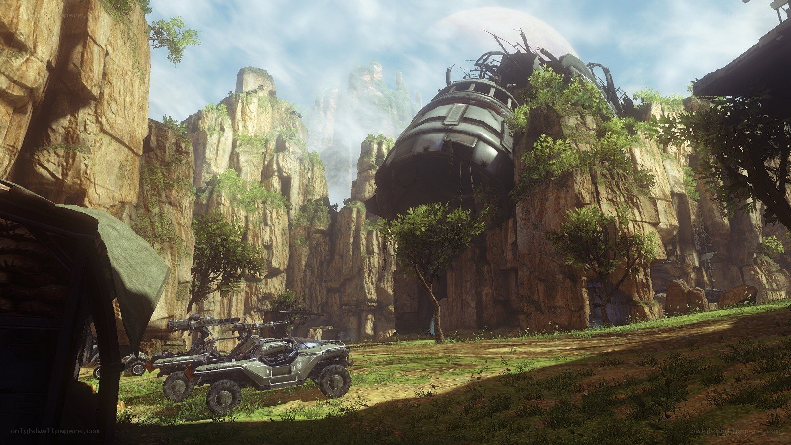 Halo: Reach - Crashed Ship
