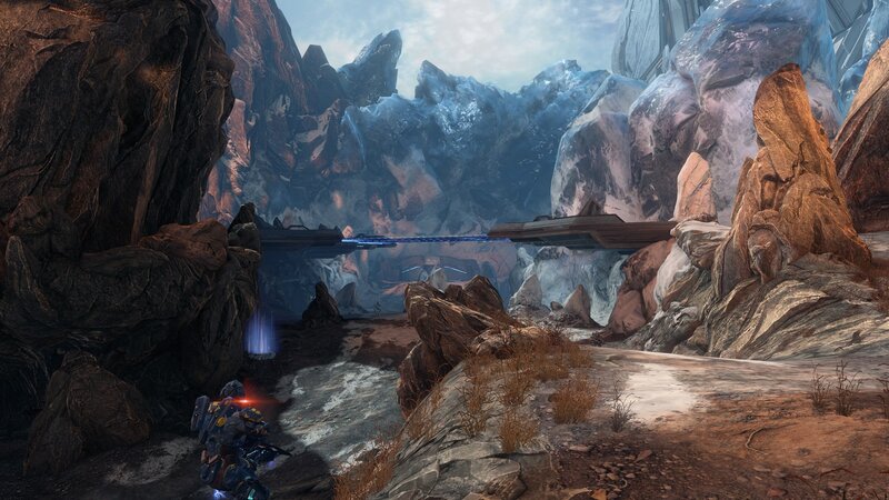 Halo Reach gameplay scene
