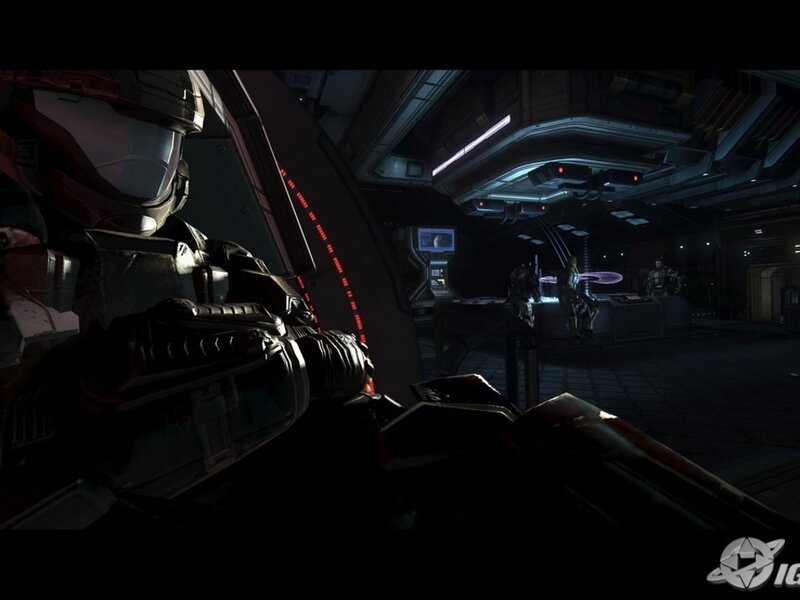 Halo Reach gameplay scene