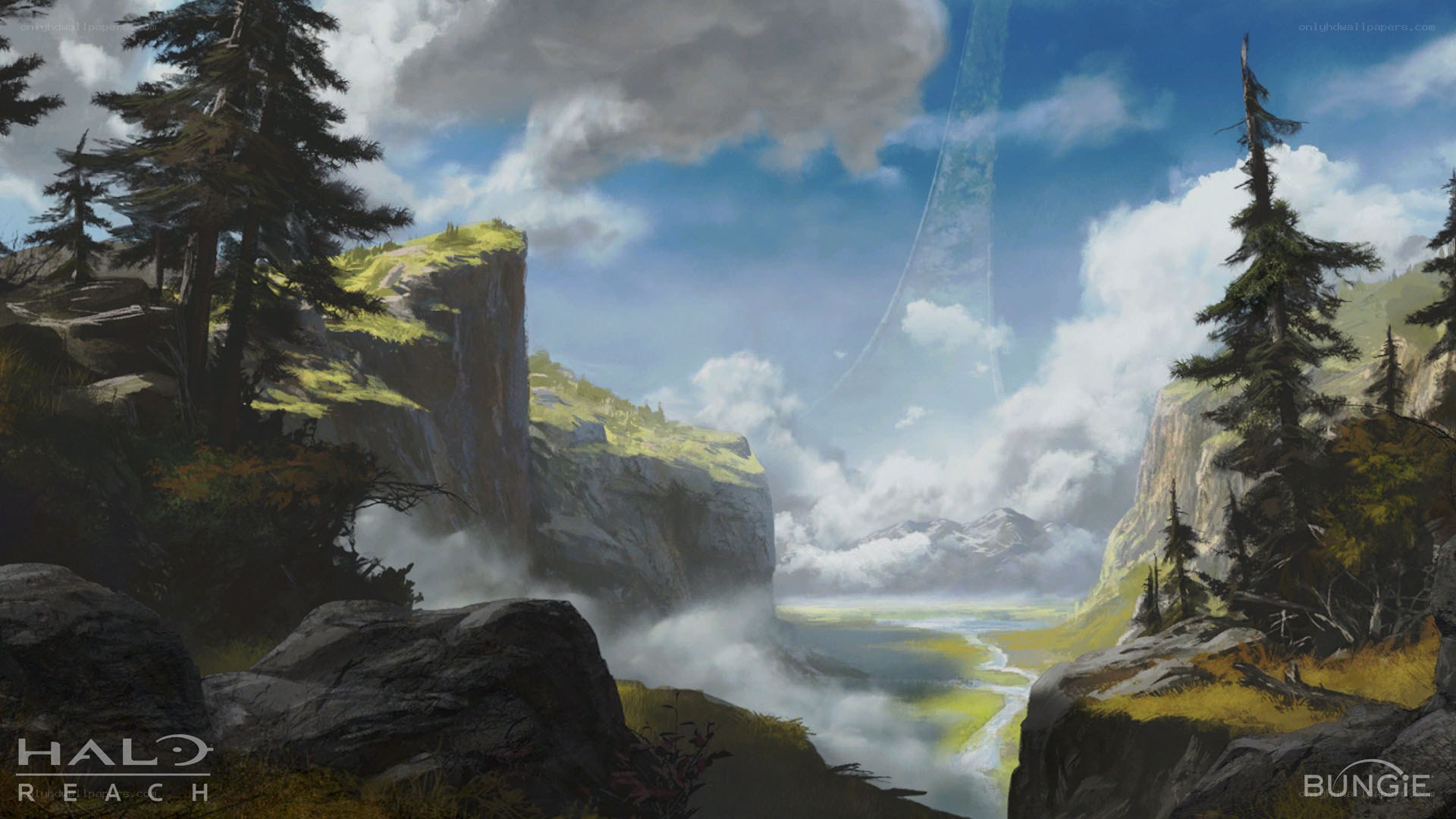 Halo Reach landscape