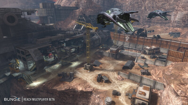 Halo Reach multiplayer map