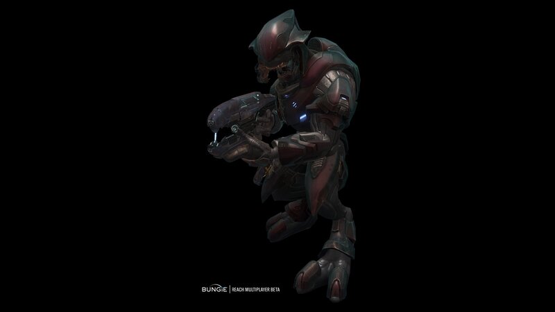 Halo Reach Sangheili soldier