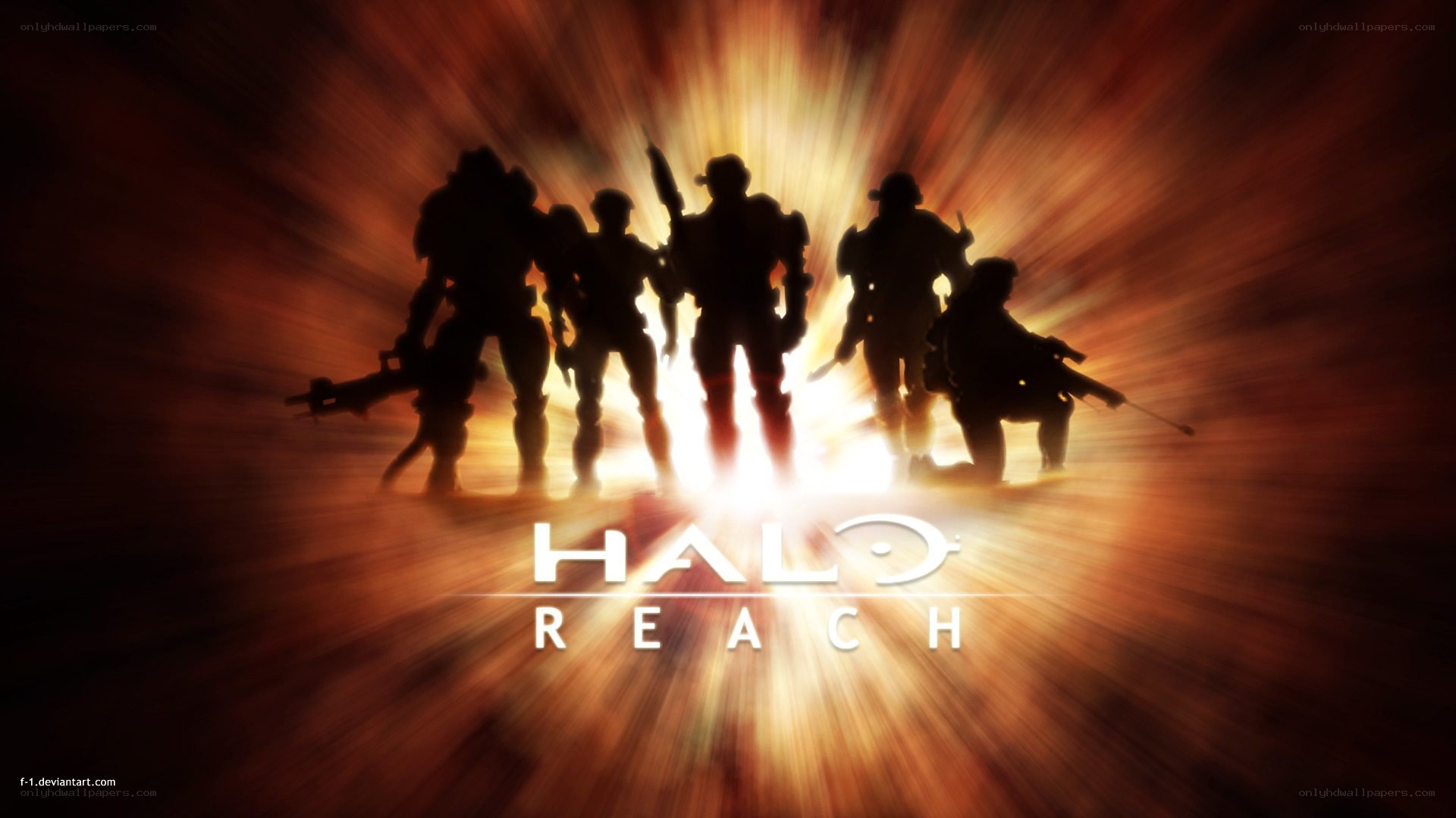 Halo Reach silhouettes