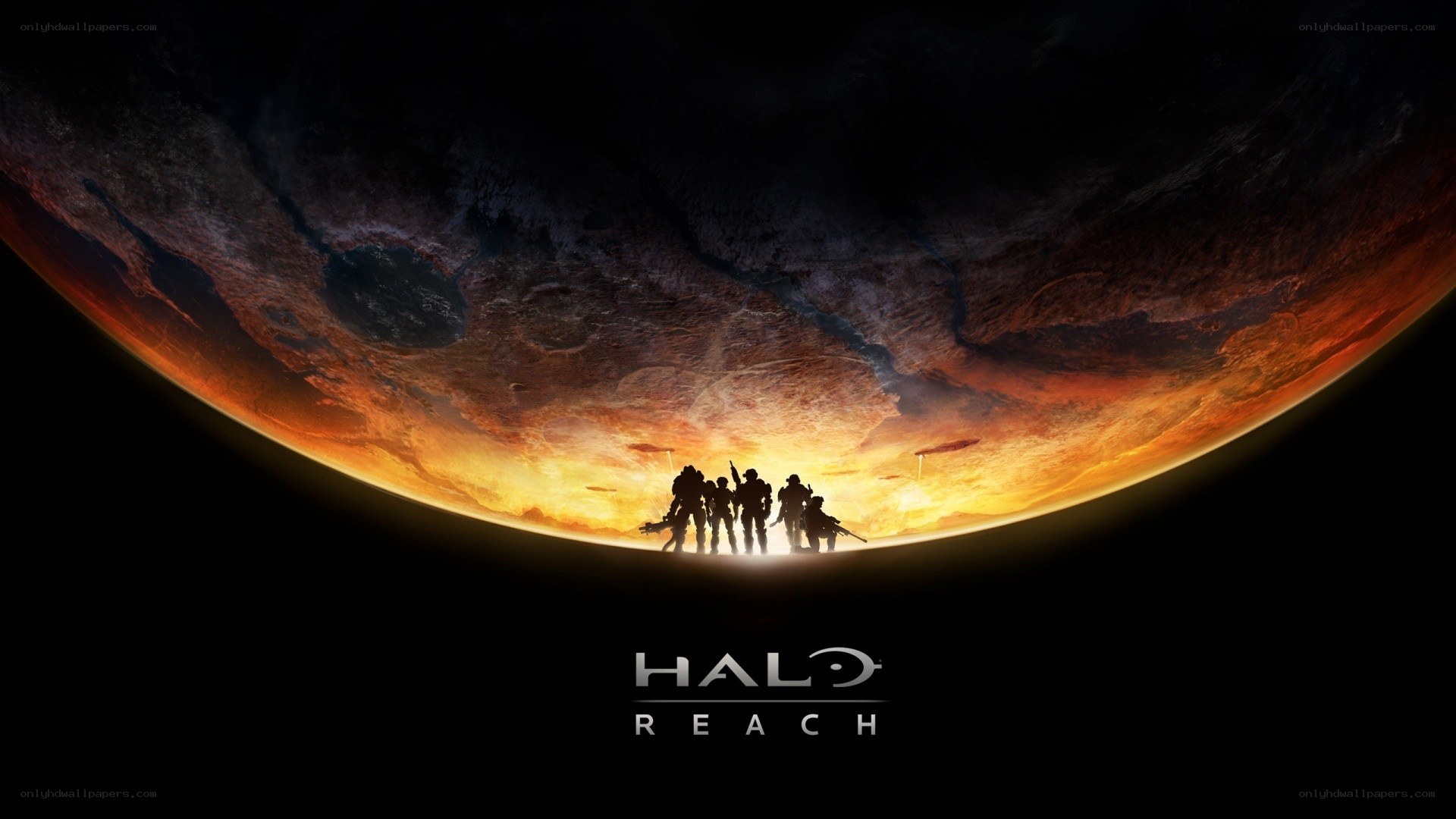 Halo Reach silhouettes
