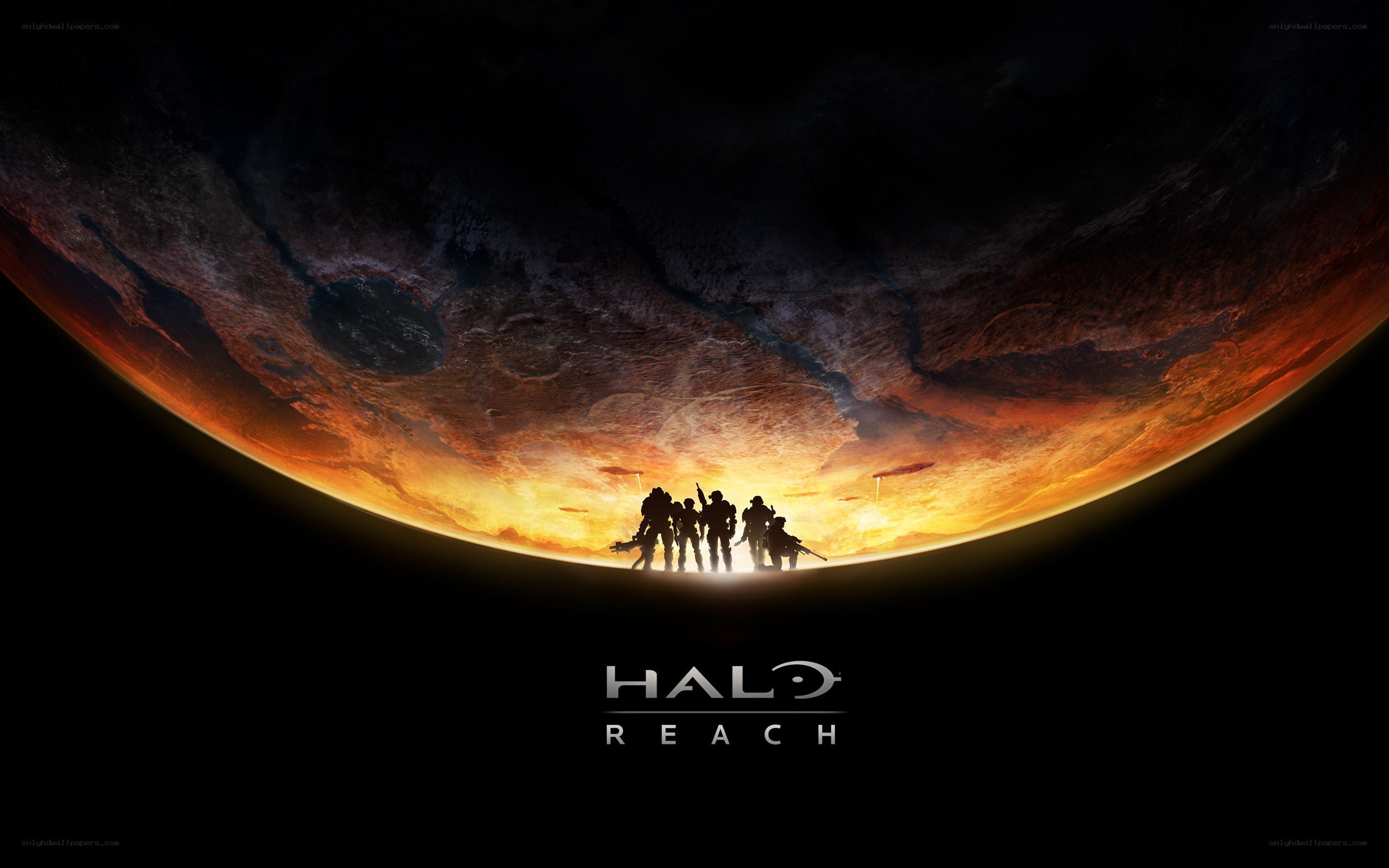 Halo Reach silhouettes