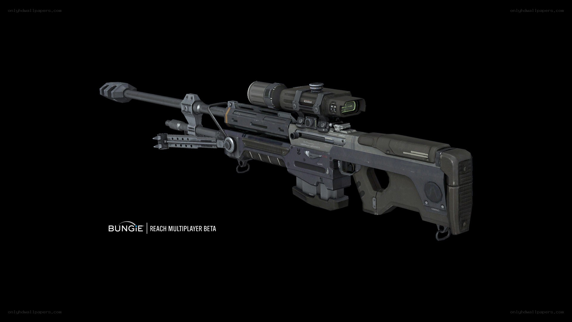 Halo Reach sniper rifle