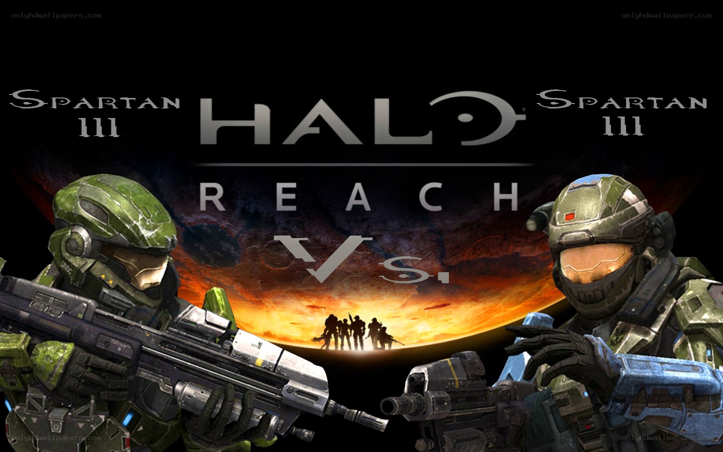 Halo Reach: Spartan III vs.