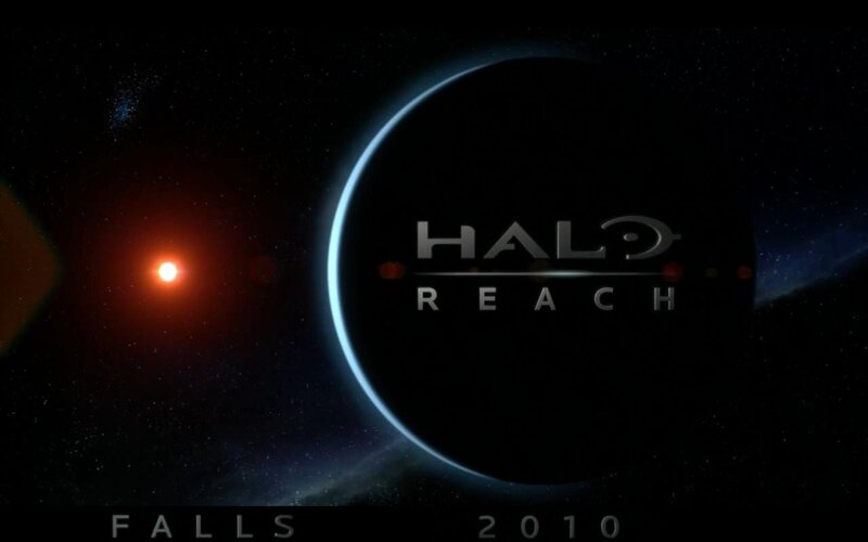 Halo Reach title screen