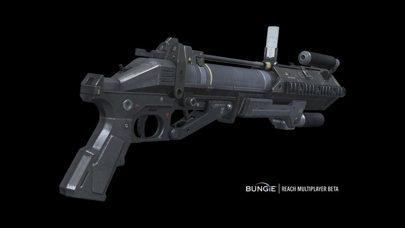 Halo Reach weapon model