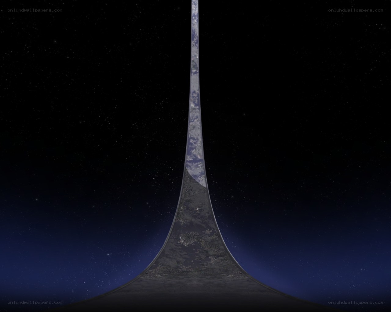 Halo ring in space