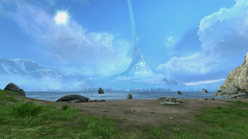 Halo Ring over Beach