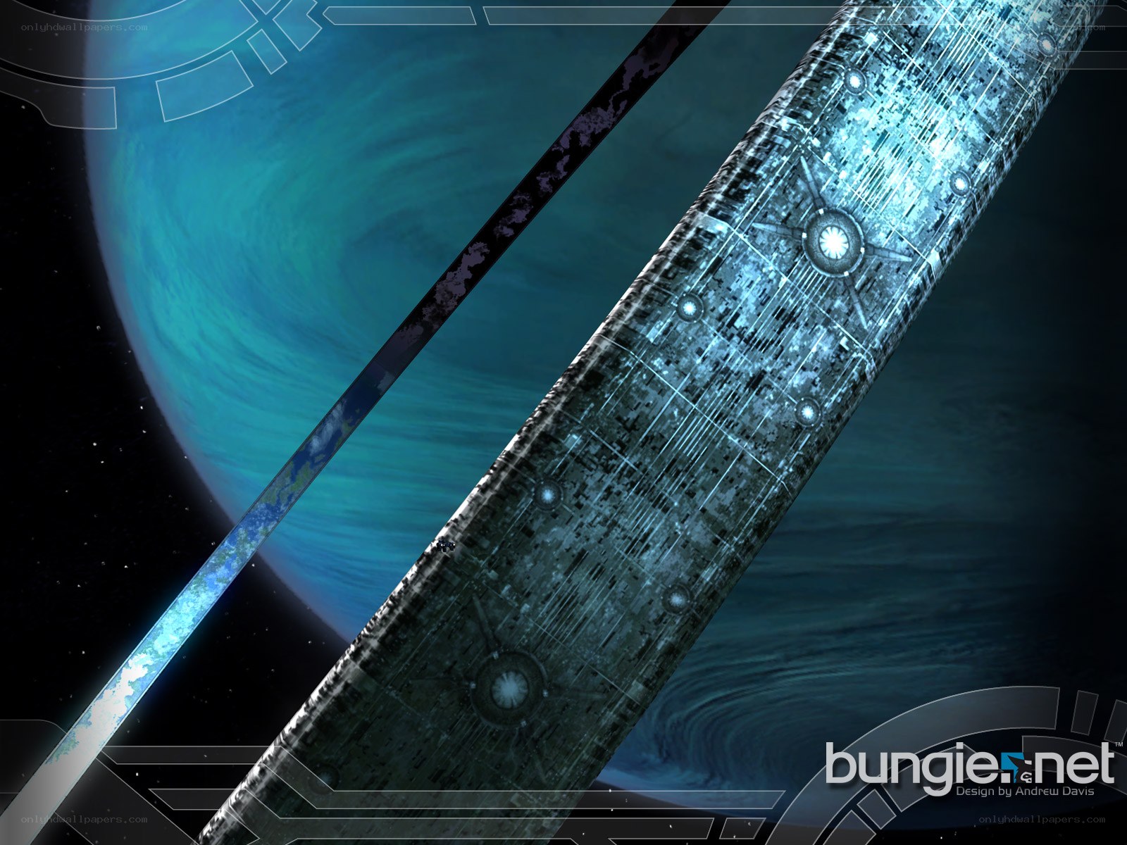 Halo ring space station