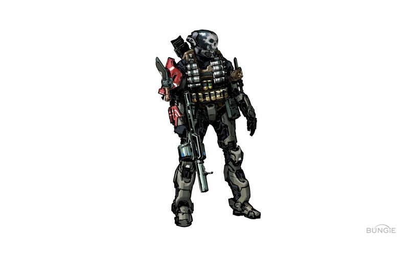 Halo soldier concept art