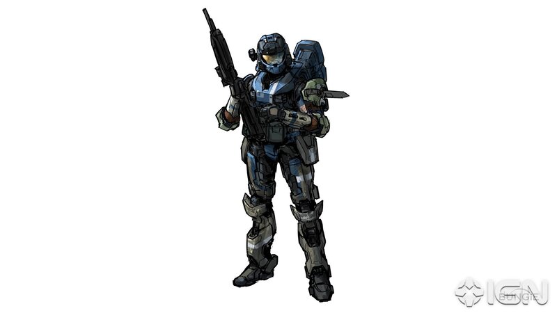 Halo Spartan concept art