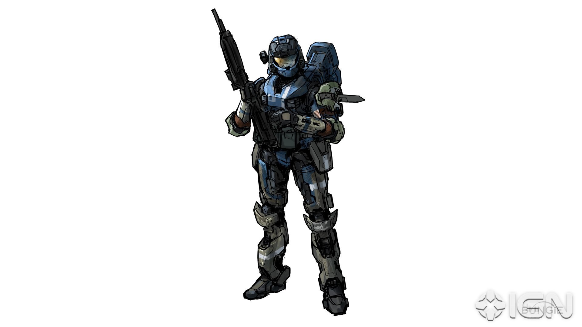 Halo Spartan concept art