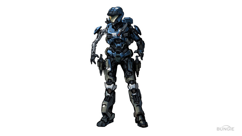 Halo Spartan concept art