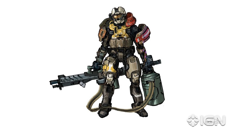 Halo Spartan concept art