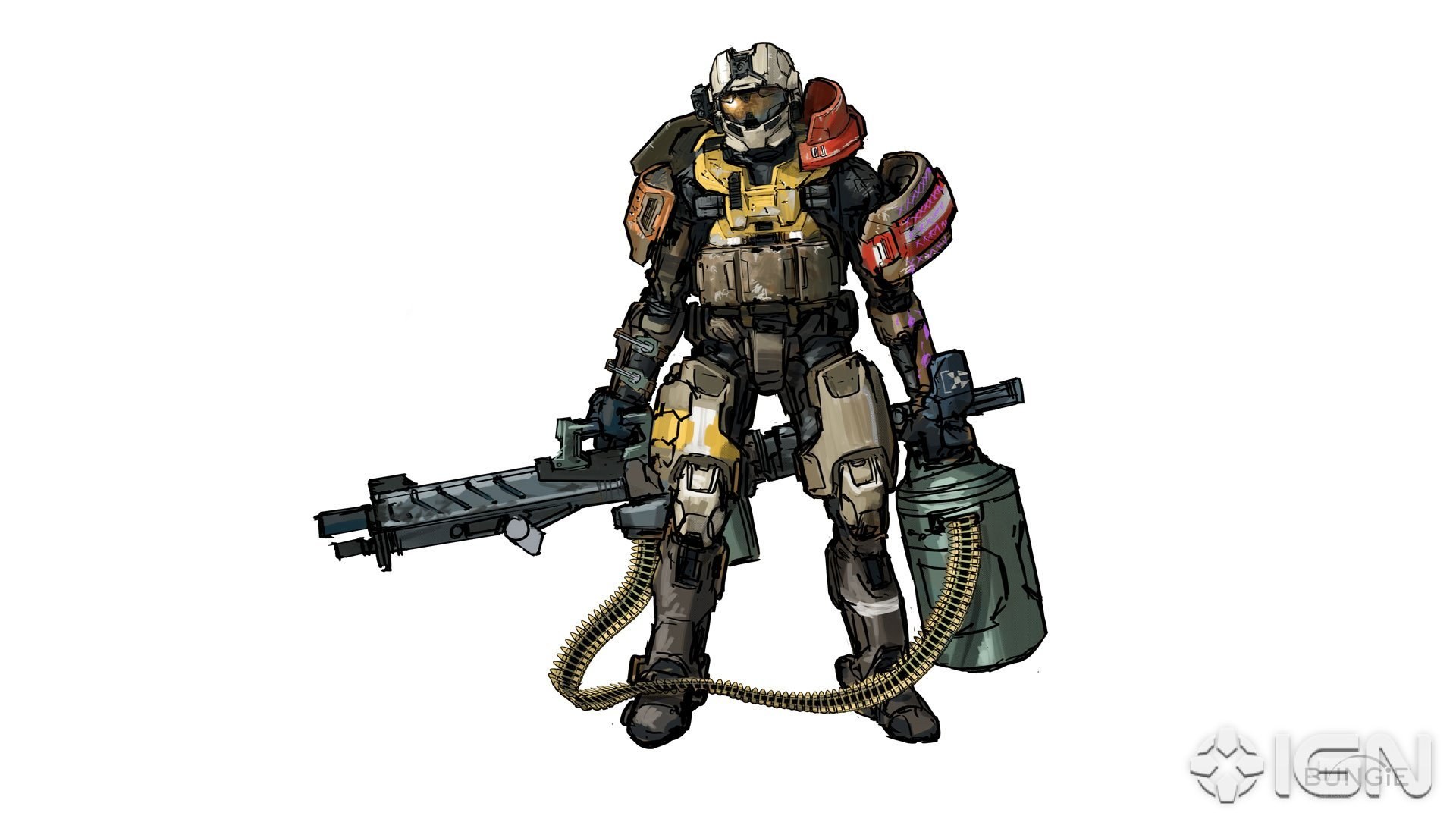 Halo Spartan concept art