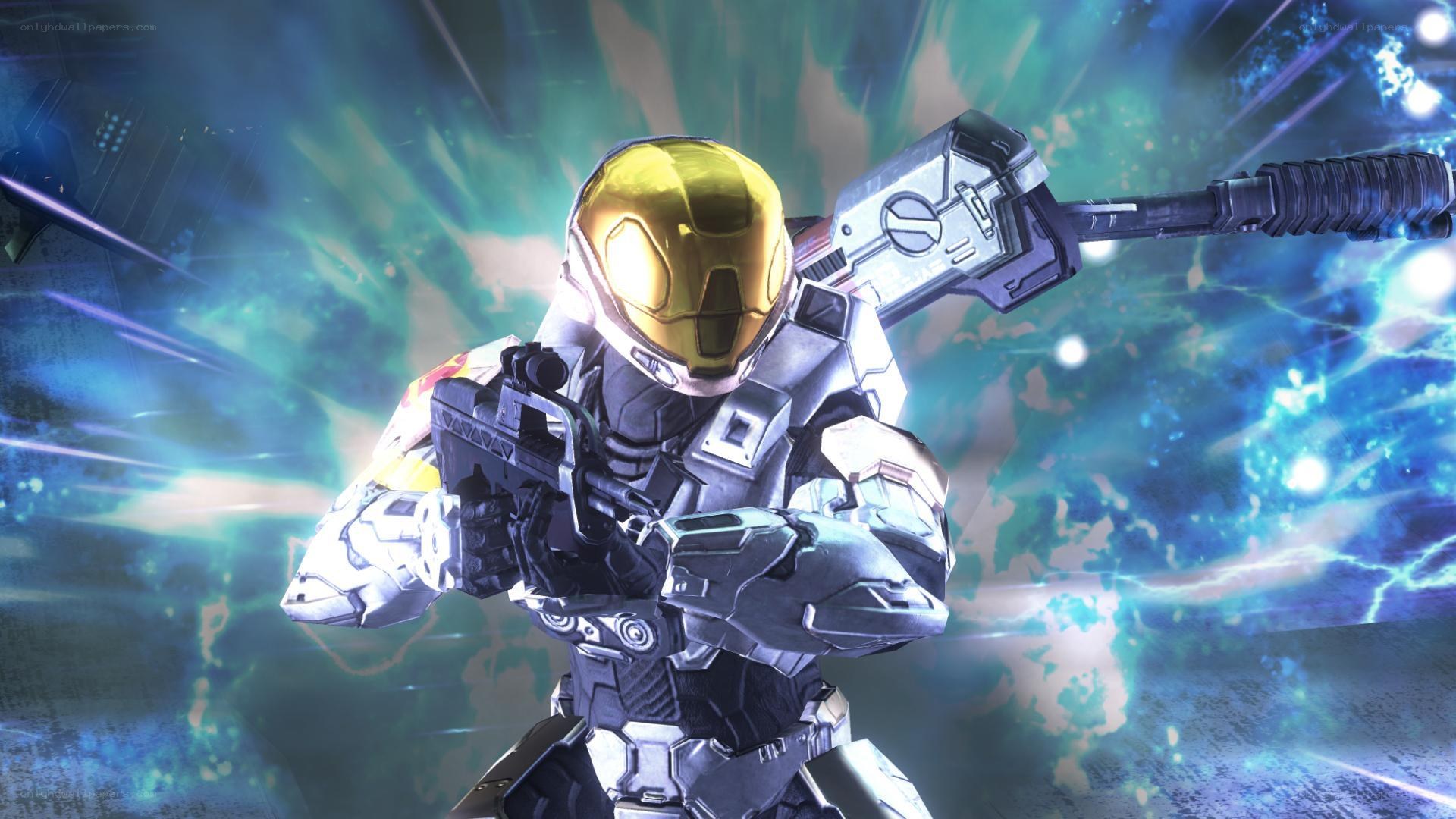 Halo Spartan in combat