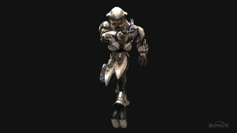 Halo Spartan in combat armor