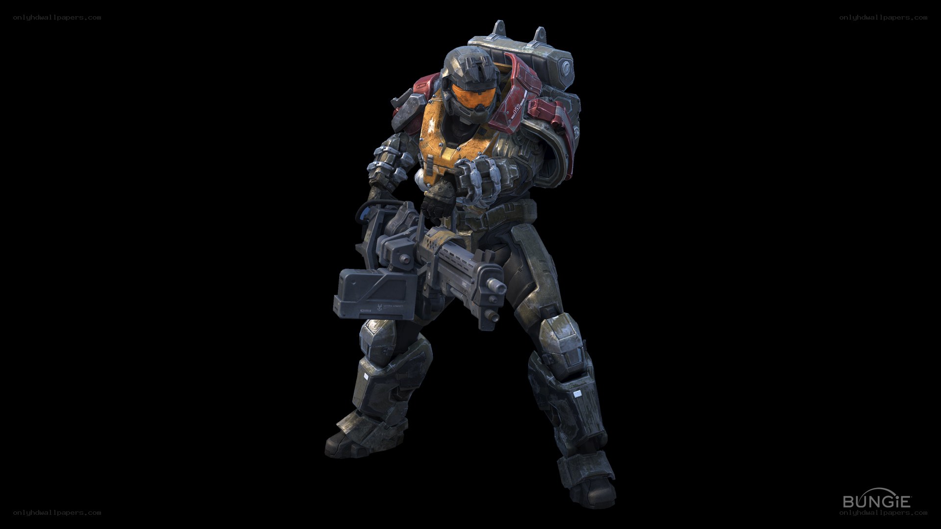 Halo Spartan in combat armor