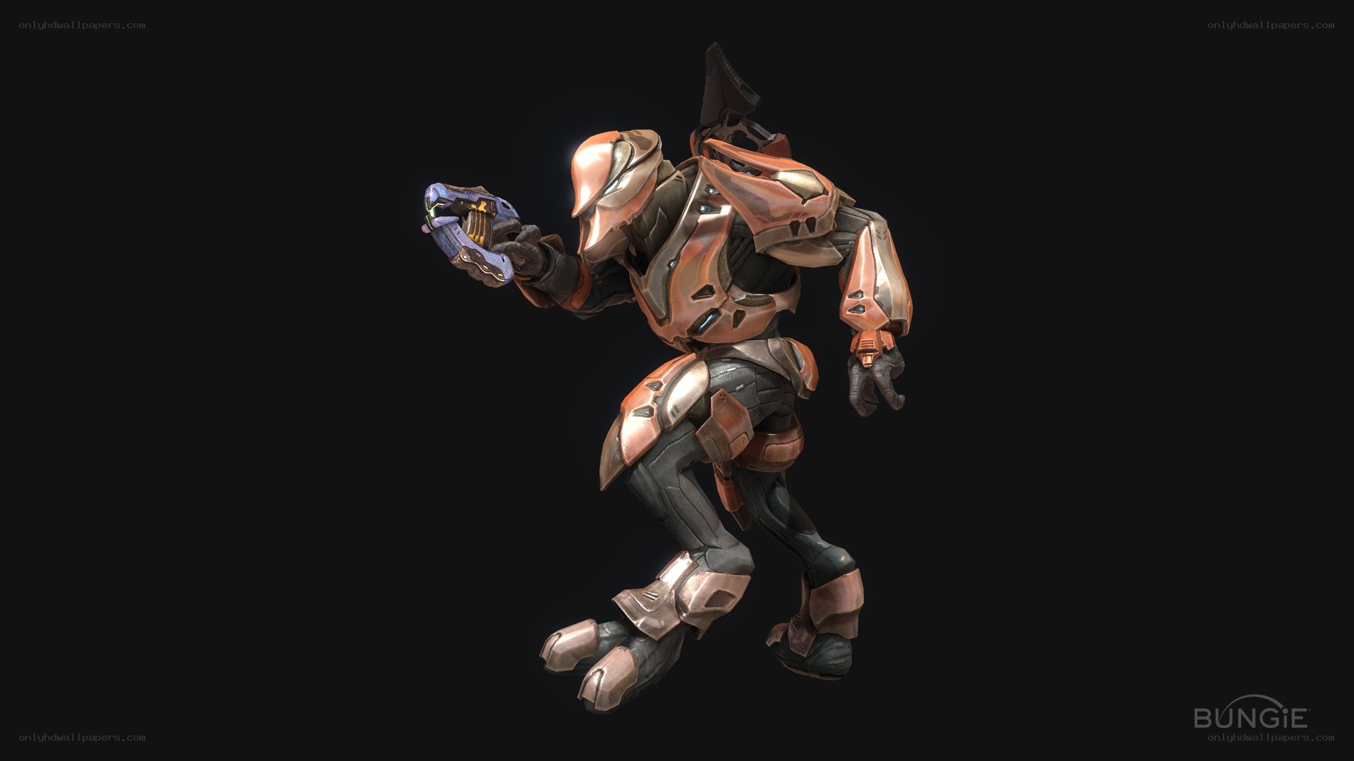 Halo Spartan in combat pose